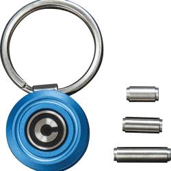 Porte-Cl&eacute;s Jeton Civivi Key Coin Bleu Rondelles Bronze Vis de Pivot Rechange CIVC230562