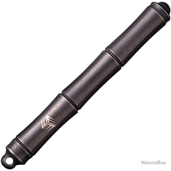 Mini Stylo EDC Titane Noir WE Knife Syrinx Pen WETP04C