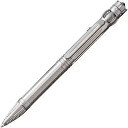 Stylo Tactique Titane Gris Brise-Vitre Spinner WE Knife Baculus Pen WETP07A