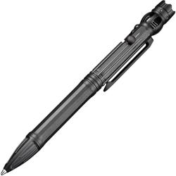 Stylo Tactique Titane Noir Brise-Vitre Spinner WE Knife Baculus Pen WETP07B