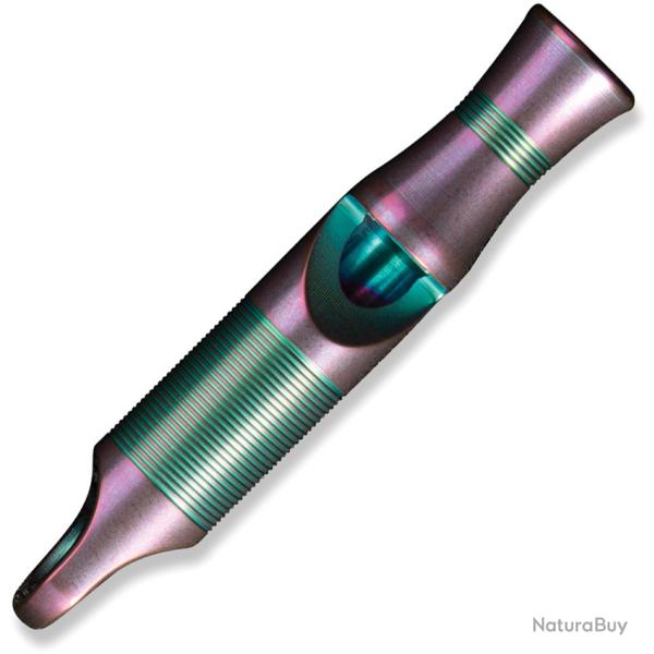 Sifflet de Survie Titane Anodis� Violet Cordon Paracorde WE Knife WEA05AP