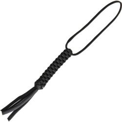 Dragonne Paracorde Tress&eacute;e Noire pour Couteau WE Knife WEA03B