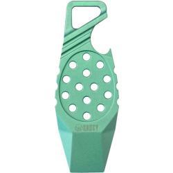 Mini Multi-Outil Pied-de-Biche D&eacute;capsuleur Titane Vert Porte-Cl&eacute;s Kubey KUB447C