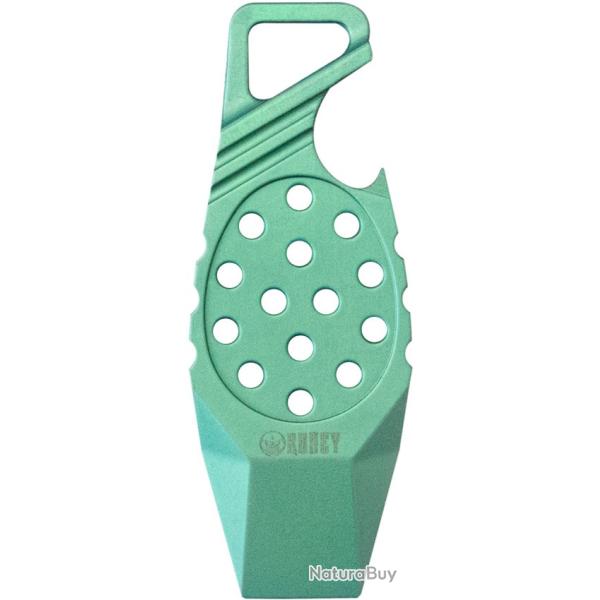 Mini Multi-Outil Pied-de-Biche D�capsuleur Titane Vert Porte-Cl�s Kubey KUB447C