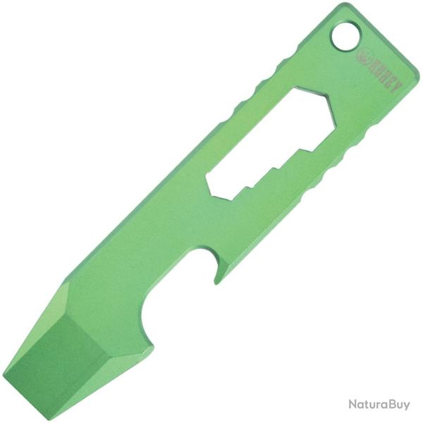 Multi-Outil Pied-de-Biche Titane Vert D�capsuleur Porte-Embout Kubey KUB507D