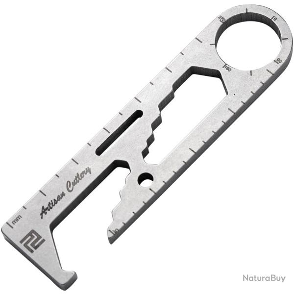 Mini Multi-Outil Porte-Embout R�gle D�capsuleur Stonewash Artisan Cutlery Buddy Tool ATZ1719SW