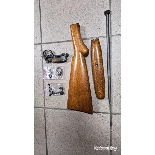 LOT DE PIECES CARABINE SA BROWNING