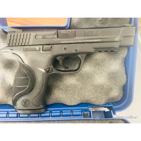 Magnifique occasion Smith & Wesson MP9 pro-series cal 9x19 - canon 5 - noir -