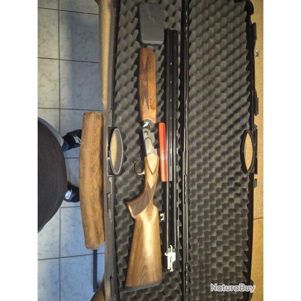 Fusil ATA Arms Sporter calibre 12/76 - canon 81 cm avec mallette