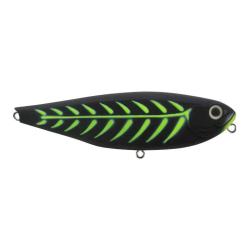 Poisson nageur ZIP BAITS Irony rattle 388 Matt black chart bone