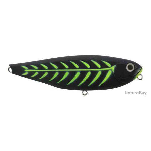 Poisson nageur ZIP BAITS Irony rattle 388 Matt black chart bone