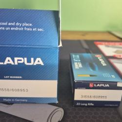 Munition Lapua longue range 22lr