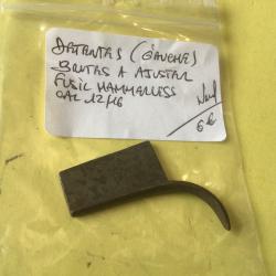 VENDU PAR LE-CUIRASSIER  DETENTE GAUCHE BRUTE A AJUSTER POUR FUSIL HAMMERLESS CAL 12/16