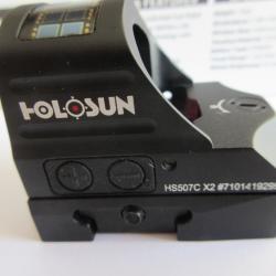 POINT ROUGE HOLOSUN HS507CX2