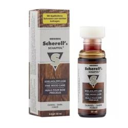 Huile SCHAFTOL pour bois teinte fonc&eacute; 50 ml