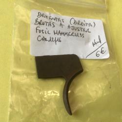 VENDU PAR LE-CUIRASSIER  DETENTE DROITD BRUTE A AJUSTER   POUR FUSIL HAMMERLESS  CAL 12/16