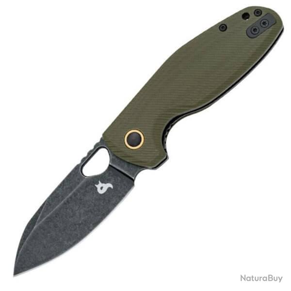 Couteau de poche Black Fox Puffy G10 vert