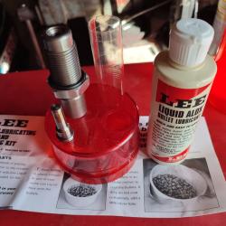 Kit pour recalibrage et graissage d'ogives - LEE Lube and Size - .311