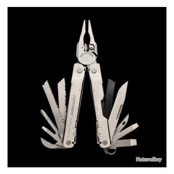 Leatherman Super Tool 300 831148 - Pince Multifonction 19 Outils avec �tui en Tissu