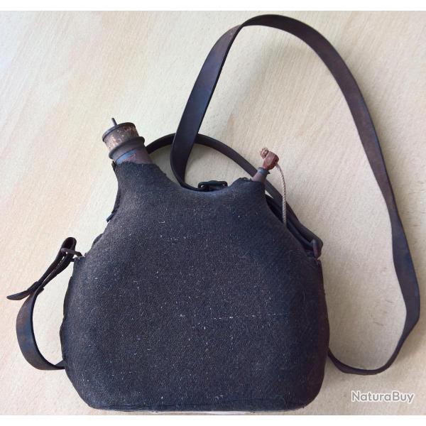 Bidon, gourde Poilus 2L tissu ersatz, Zouaves, Troupes coloniales