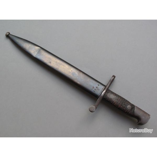 Ba�onnette-machette espagnole Bolo fusil Mauser 1893