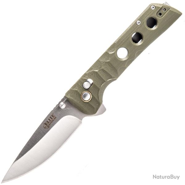 Couteau pliant - Elite Tactical 3D G10 Green