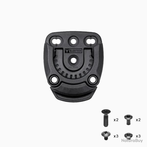 R�cepteur Tek-Mount Mini (femelle) Noir