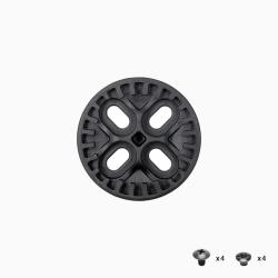 Disque d'insertion 360&deg; Tek-Mount Mini (m&acirc;le) Noir