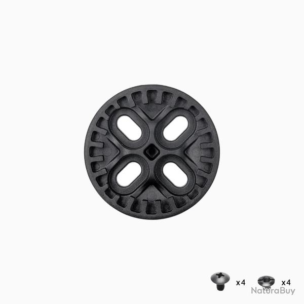 Disque d'insertion 360� Tek-Mount Mini (m�le) Noir