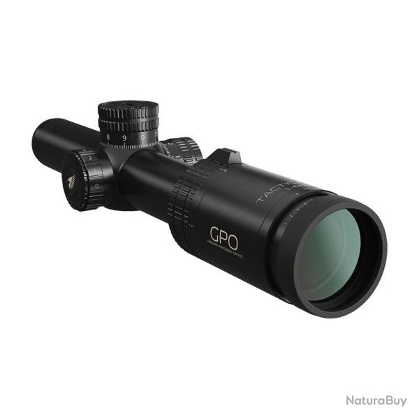 Lunette De Chasse GPO Tactical - 1-6X24 - HS IL FFP (MRAD)