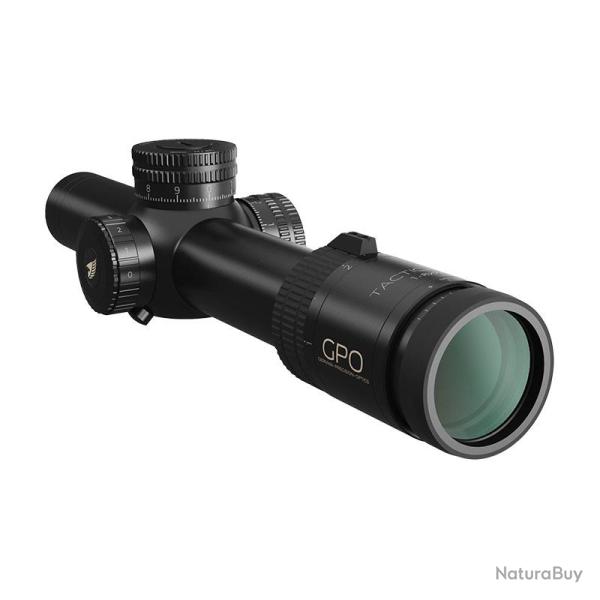 Lunette De Chasse GPO Tactical - 1-8X24 - HS IL FFP (MRAD)