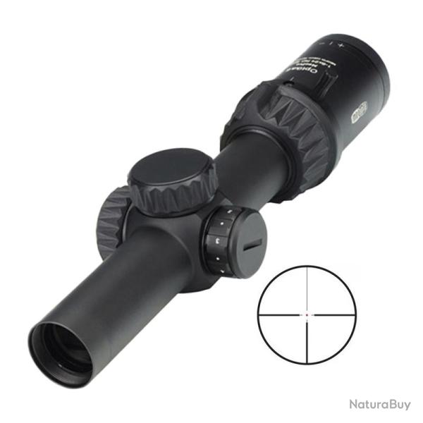 Lunette De Chasse Meopro Optika 6 1-6x24 mm - R�ticule 4C