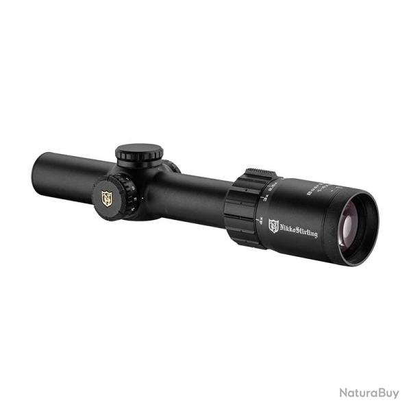 Lunette de Chasse NIKKOSTIRLING Boar Eater - 27 cm - 1-4x24 mm