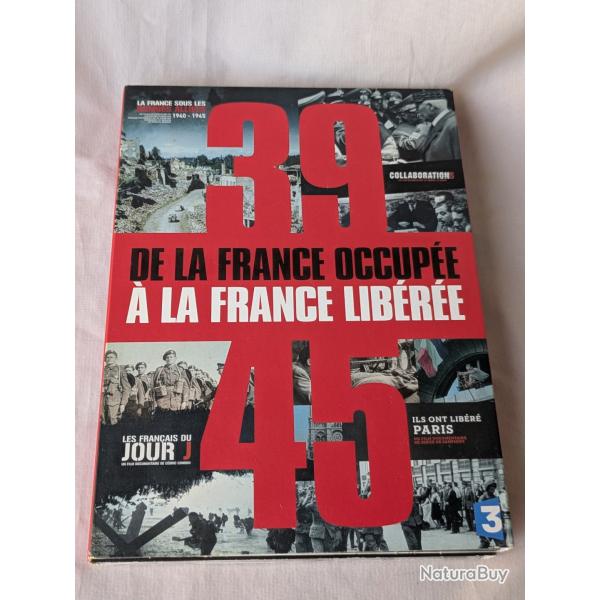 WW2/POST REPORTAGE SECONDE GUERRE MONDIALE 39/45 DE LA FRANCE OCCUP�E A LA FRANCE LIB�R�E 4 DVDs
