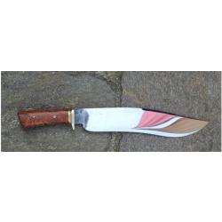 Machette forg&eacute;e kukri Laurent bouch&eacute;