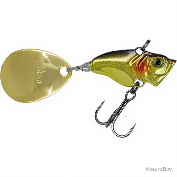 Ench�re � 1��! Poisson nageur MOLIX Trago spin tail 14g Giallo metal