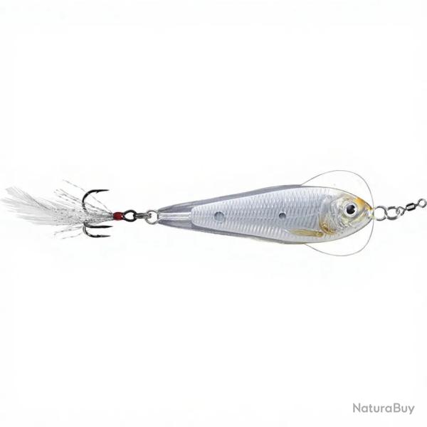 Ench�re � 1� ! Jig LIVE TARGET Flutter sardine 80 Silver pearl