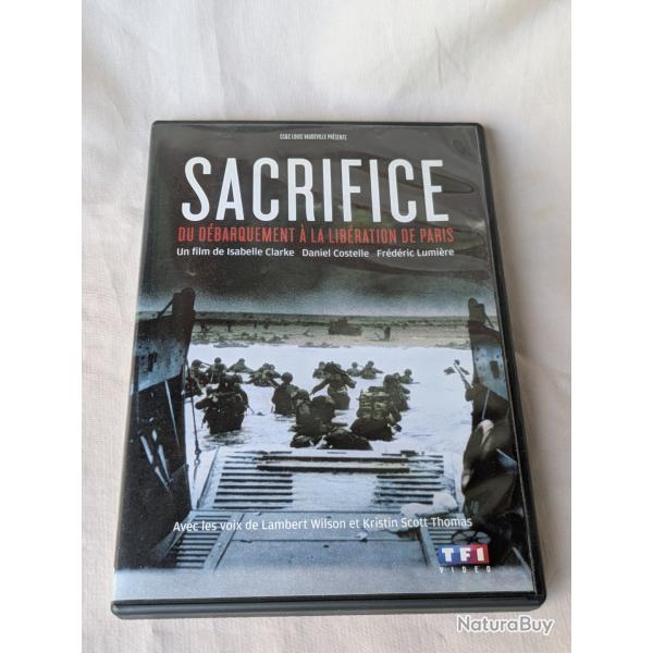 WW2/POST DVD REPORTAGE SECONDE GUERRE MONDIALE"  SACRIFICE" 1H30 1 DVD 39-45
