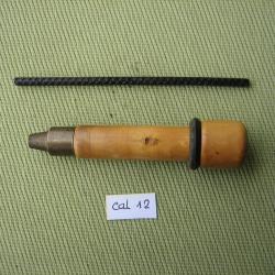 D&eacute;samorceur r&eacute;amorceur manuel en buis cal 12 pour amorces anciennes (ferm&eacute;es ou rougies) bon &eacute;tat