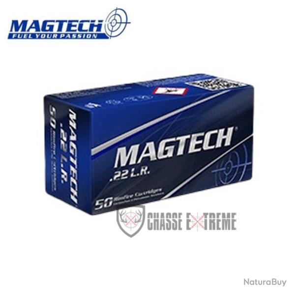 50 Cartouches MAGTECH 40Gr Cal 22 Lr LRN SV