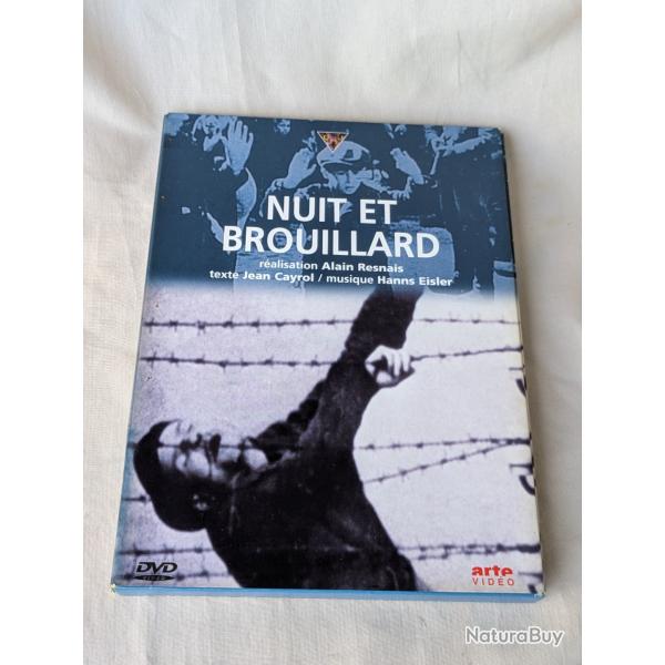 WW2/POST DVD REPORTAGE SECONDE GUERRE MONDIALE"  NUIT ET BROUILLARD " 0H30 1 DVD 39-45
