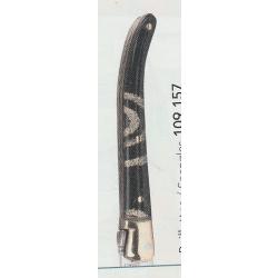 LAGUIOLE FEMME ou JUNIOR GRATUIT grav&eacute; pr&eacute;nom lame couteau