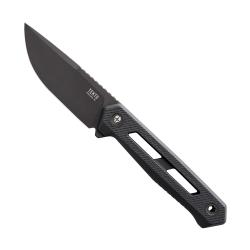 Couteau Tekto Knives X1 Atlas Lame Acier CPM MagnaCut Manche G10 Noir &Eacute;tui Kydex USA TKTX1RBKMC
