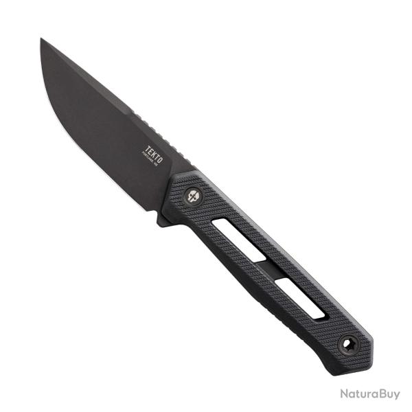 Couteau Tekto Knives X1 Atlas Lame Acier CPM MagnaCut Manche G10 Noir �tui Kydex USA TKTX1RBKMC