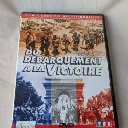 WW2/POST DVD REPORTAGE SECONDE GUERRE MONDIALE DU DEBARQUEMENT A LA VICTOIRE 0H57 1 DVD 39-45