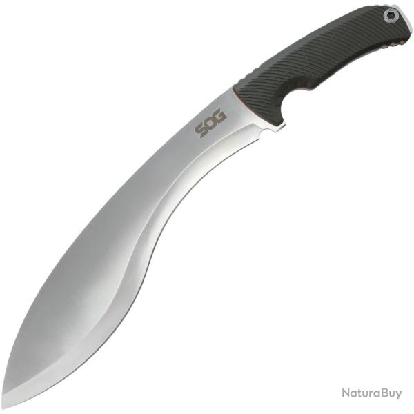 Machette SOG Tellus HQ Lame Acier 7Cr17MoV 26,67 cm Manche GFN Noir �tui Nylon SOG17060443
