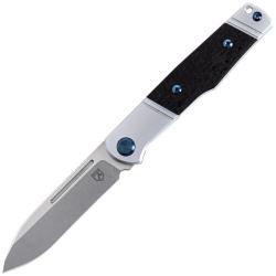 Couteau pliant Se7en Plus Oscar N690 Titanium CF