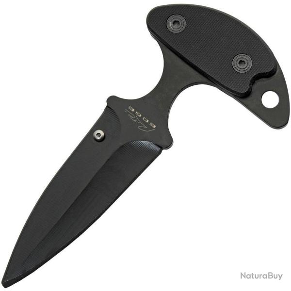 Couteau � lame fixe Rite Edge 211550 lame 83 mm manche G10 - Noir