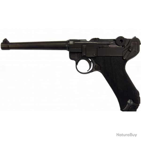 Pistolet Luger P08 Artillerie Canon Long 34,5 cm - R�plique Denix