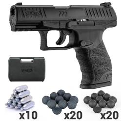 Pistolet WALTHER PPQ M2 T4E Calibre .43 D&eacute;fense et Tir de Loisir